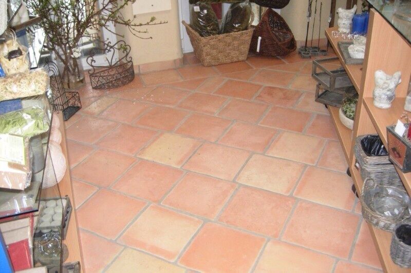 MEXICOTTO handgefertigte TERRACOTTA FLIESE COTTO regular TERRAKOTTA Terres CuitesSaltillo Tonfliese