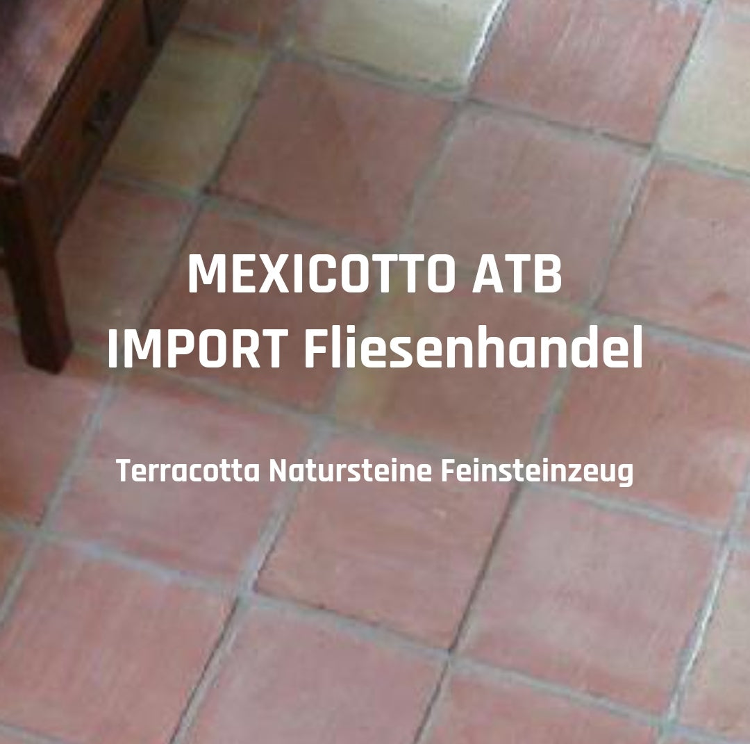 MEXICOTTO TERRACOTTA MUSTER FLIESEN COTTO TERRAKOTTA - Handgefertigte Tonfliese